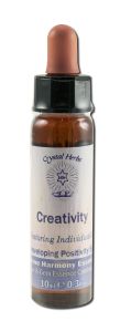 Crystal Herbs - Developing Positivity Creativity 10 ml