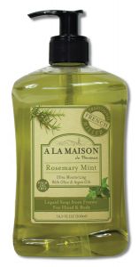 A La Maison - Liquid SOAP Rosemary Mint 16.9 oz