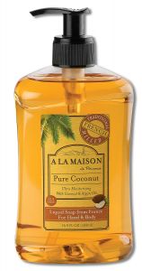 A La Maison - Liquid SOAP Pure Coconut 16.9 oz