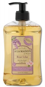 A La Maison - Liquid SOAP Rose Lilac 16.9 oz