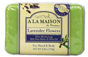 A La Maison - Bar Soap Lavender FLOWERS 8.8 oz