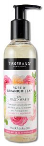 Tisserand - Bath & BODY Collection Rose and Geranium Leaf Hand Wash 6.6 oz