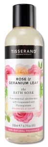 Tisserand - Bath & BODY Collection Rose and Geranium Leaf Bath Soak 6.7 oz