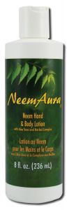 Neem Aura - Body Care Hand and Body Lotion W\/Aloe Vera 8 oz