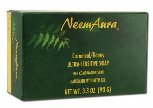 Neem Aura - Handmade SOAP Cornmeal and Honey 3.3 oz
