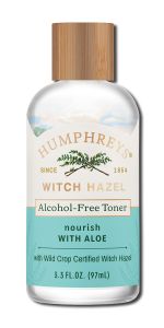 Humphreys Pharmacal Inc - Witch Hazel Toner Trial\/travel Wood SCREW Top Alcohol Free Nourish with A
