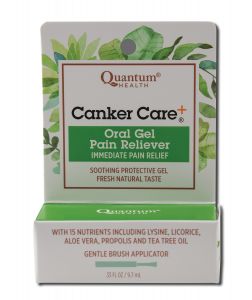 Quantum Inc. - Lip & Canker Sore Care Canker COVER + .33 oz