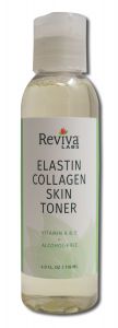 Reviva Labs - Cleansers Toning Lotions Special Cleansing Elastin Collagen Skin Toner 4 oz