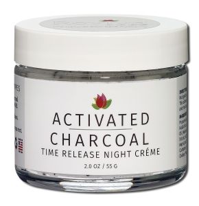 Reviva Labs - Charcoal Activated Charcoal Time Release Night Creme 2 oz