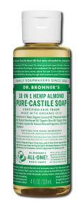 Dr Bronners - Liquid Castile Soap Almond 4 oz