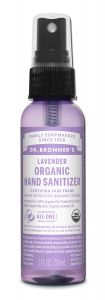Dr Bronners - Hand Sanitizing Spray Lavender Organic 2 oz