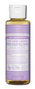 Dr Bronners - Liquid Castile Soap Lavender 4 oz