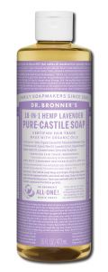 Dr Bronners - Liquid Castile Soap Lavender 16 oz
