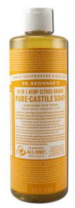 Dr Bronners - Liquid Castile SOAP Citrus Orange 16 oz