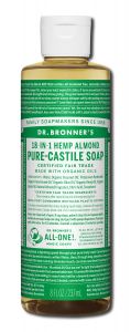 Dr Bronners - Liquid Castile Soap Almond 8 oz