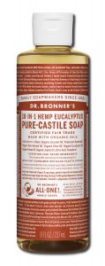 Dr Bronners - Liquid Castile Soap Eucalyptus 8 oz