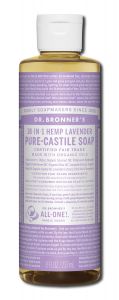 Dr Bronners - Liquid Castile Soap Lavender 8 oz