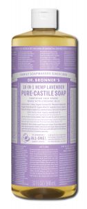 Dr Bronners - Liquid Castile Soap Lavender 32 oz