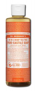 Dr Bronners - Liquid Castile Soap Tea Tree 8 oz