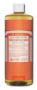 Dr Bronners - Liquid Castile Soap Tea Tree 32 oz