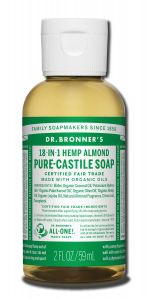 Dr Bronners - Magic Soap Travel Organic Liquid Soap Almond 2 oz
