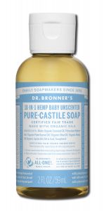 Dr Bronners - Magic Soap Travel Organic Liquid Soap Baby Mild