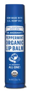 Dr Bronners - Organic Lip Balms Peppermint