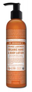 Dr Bronners - Organic LOTIONs Orange Lavender 8 oz