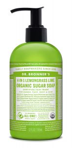 Dr Bronners - Hand SOAP Lemongrass Lime 12 oz