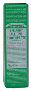 Dr Bronners - All-one TOOTHPASTE Spearmint 5 oz