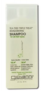 Giovanni - Trial Size Haircare Tea Tree Triple Treat Shampoo 2 oz