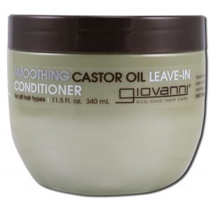 Giovanni - Smoothing Castor Oil Collection Leave-In Conditioner Jar 11.5 oz
