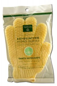 Earth Therapeutics - Implements Exfoliating Hydro GLOVES Natural