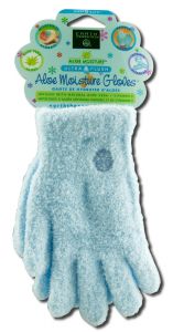 Earth Therapeutics - Implements Aloe Infused GLOVES Blue