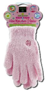 Earth Therapeutics - Implements Aloe Infused Gloves Pink