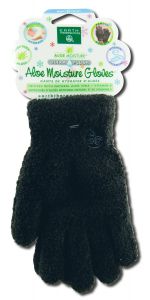 Earth Therapeutics - Implements Aloe Infused GLOVES Black
