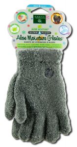 Earth Therapeutics - Implements Aloe Infused GLOVES Gray