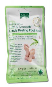 Earth ThErapEutics - Foot & PumicE Products Soft and Smooth PEEling Foot Mask SinglE