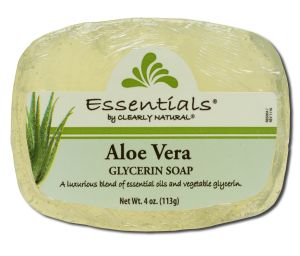 Clearly Natural SOAPs - Glycerine SOAPs Aloe Vera 4 oz