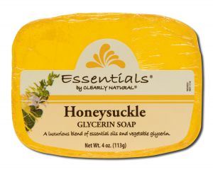 Clearly Natural SOAPs - Glycerine SOAPs Honeysuckle 4 oz