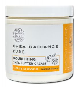 Shea Radiance - Nourishing Shea Butter Cream CITRUs 8 oz