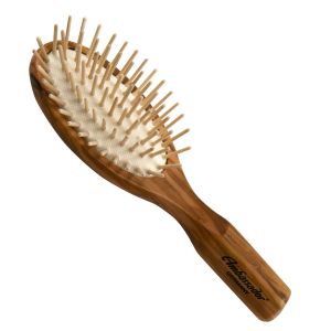 Ambassador HAIRbrushes (by Faller) - HAIRbrushes - Wooden Handle with Pneumatic Brushes Olivewood Sm