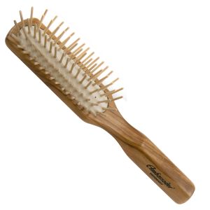 Ambassador HAIRbrushes (by Faller) - HAIRbrushes - Wooden Handle with Pneumatic Brushes Olivewood Re