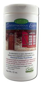 Lumino - Diatomaceous Earth For Home Diatomaceous Home Shaker Canister 12 oz