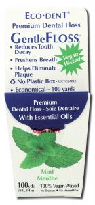 Eco-dent - GentleFloss Premium Dental Floss Mint 100 yds Each