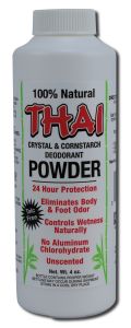 DeodorAnt Stones OF AmericA - ThAi DeodorAnt Products Body And Foot Powder Unscented 4 oz