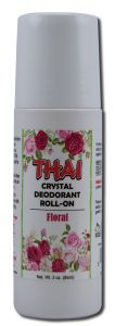 DeodorAnt Stones OF AmericA - ThAi DeodorAnt Products Liquid Roll-On FlorAl 3 oz