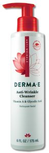 Derma E - Anti-Wrinkle VITAMIN A Glycolic Cleanser 6 oz