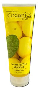 Desert Essence - Liquid Soaps Lemon Tea Tree SHAMPOO 8 oz