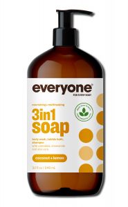 Eo Products - EO 3 In 1 Everyone SOAP: Shower Gel Bubble Bath Shampoo Coconut Lemon